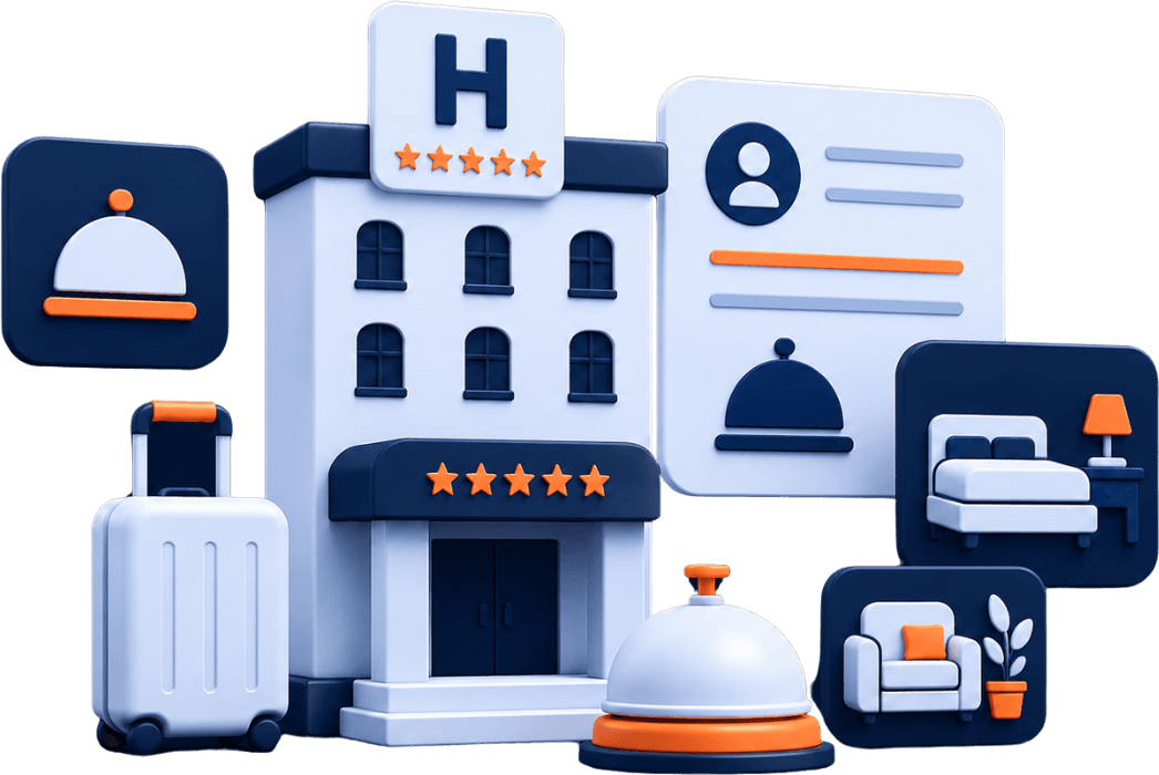 Hospitality illustration