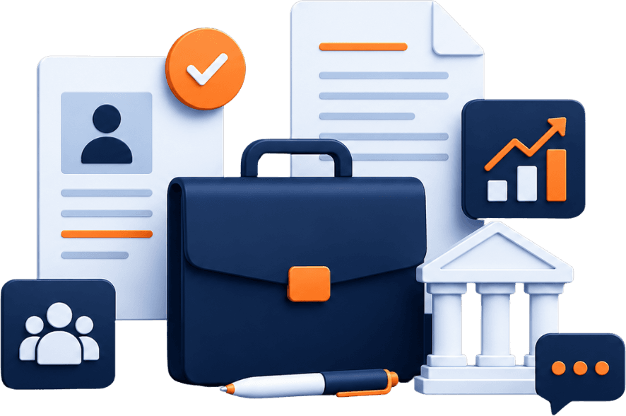 Professional services illustration